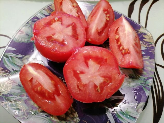 Отзыв о томатах без рассады сорта Успех, фото